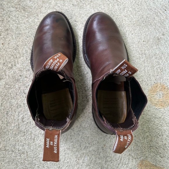 R M Williams brown leather boots - Picture 4 of 13